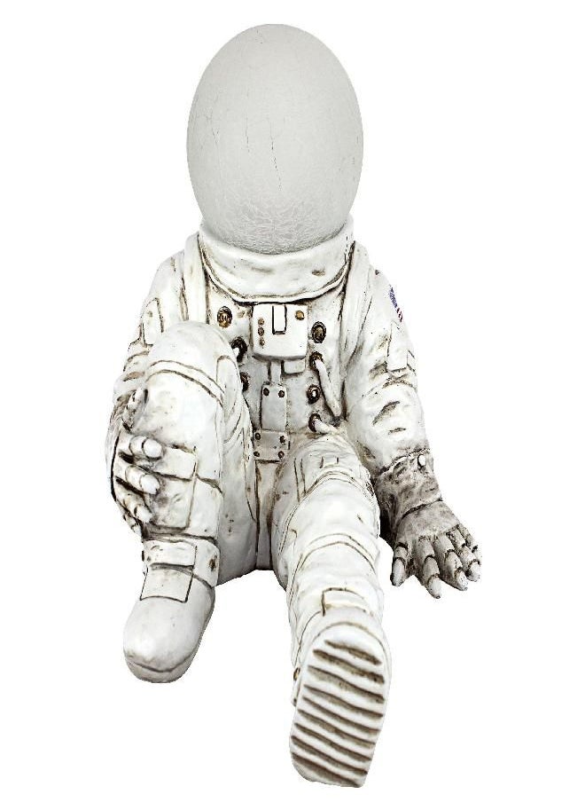 Design Toscano Design Toscano Astronaut at Ease Lighted Sculpture, 11.5 Inch, Full Color  - Image 3