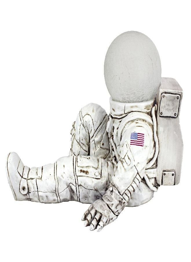 Design Toscano Design Toscano Astronaut at Ease Lighted Sculpture, 11.5 Inch, Full Color  - Image 2