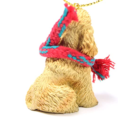 Conversation Concepts Poodle Tiny Miniature One Christmas Ornament Apricot Sport Cut Delightful - Image 5