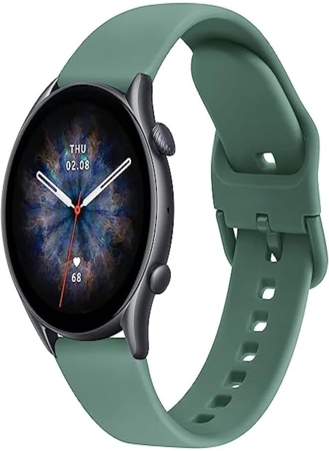 Meliya Meliya Bands for Amazfit GTR 4 / GTR 3 Pro / GTR 3 / GTR 2e / GTR 2 / GTR 47mm, 22mm Quick Release Soft Silicone Sport Replacement Watch Strap for Amazfit GTR 4 / GTR 3 Pro / GTR 3 / GTR 2e / GTR 2 
