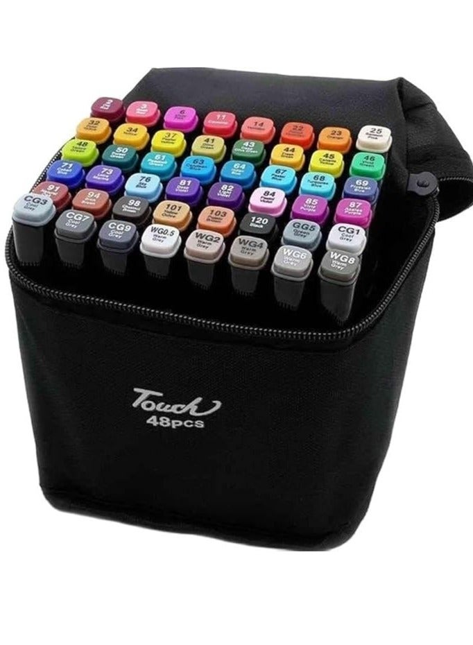 Touch Valkyrie Touch Marker Art Set Of 48 - Image 1
