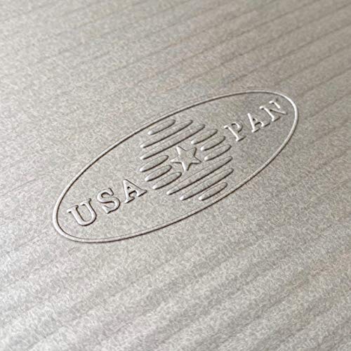 USA Pan Bakeware Aluminized Steel Loaf Pan, 5"D x 10"W x 3"H, 1.5 Pound - Image 3