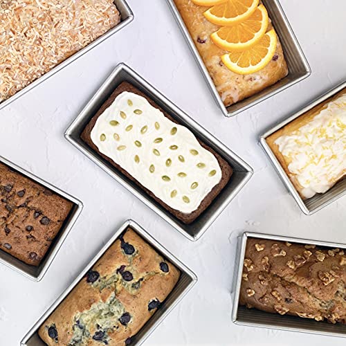 USA Pan Bakeware Aluminized Steel Loaf Pan, 5"D x 10"W x 3"H, 1.5 Pound - Image 5