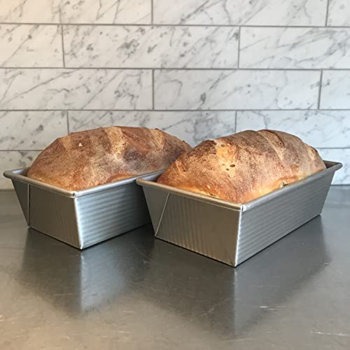 USA Pan Bakeware Aluminized Steel Loaf Pan, 5"D x 10"W x 3"H, 1.5 Pound - Image 4