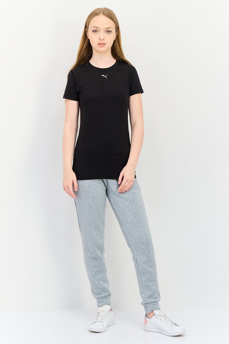 PUMA Women Sportswear Fit Short Sleeve Training T-shirt, Black - Image 4