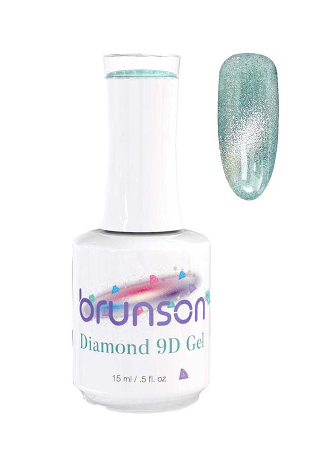 brunson Diamond 9D Magnetic Cat Eye Gel Reflective Diamond Gel Nail Polish 15ml Soak Off Gel Polish BD9D014 - Image 1