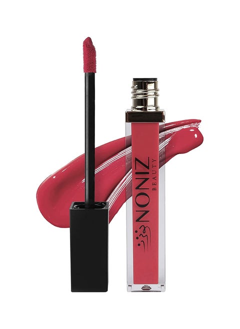 NONIZ Liquid Lipstick Matte Finish - Waterproof Highly Pigmented 10 Lip Shades - Velvety Liquid Lipstick (Day Lilly)