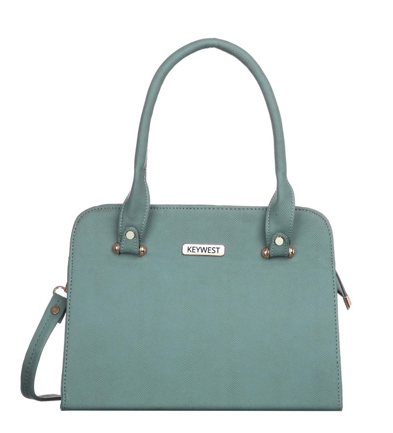 Keywest Women's Beach Satchel Tote Handbag for Women | Ladies purse | Stylish Shoulder Bag | Gift For Woman | Grey - Image 2