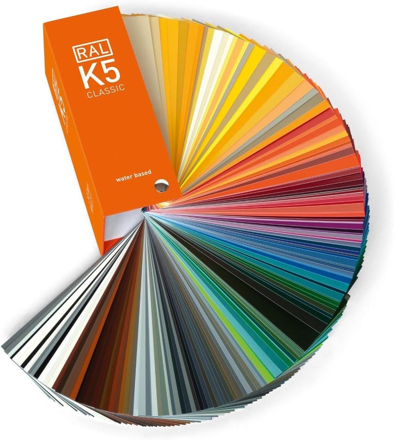 RAL K5 Classic Colour Guide - Semi-Matte Color Chart with 213 RAL Classic Colors - Image 1