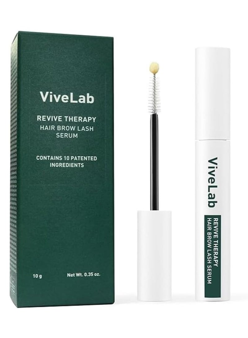 ViveLab ViveLab Biotin Lash Serum - Eyelash & Eyebrow Growth Serum. Eyelash & Eyebrow for Thick Lashes and Brows Korean Dermatologist-Conceived 0.35oz - Image 1