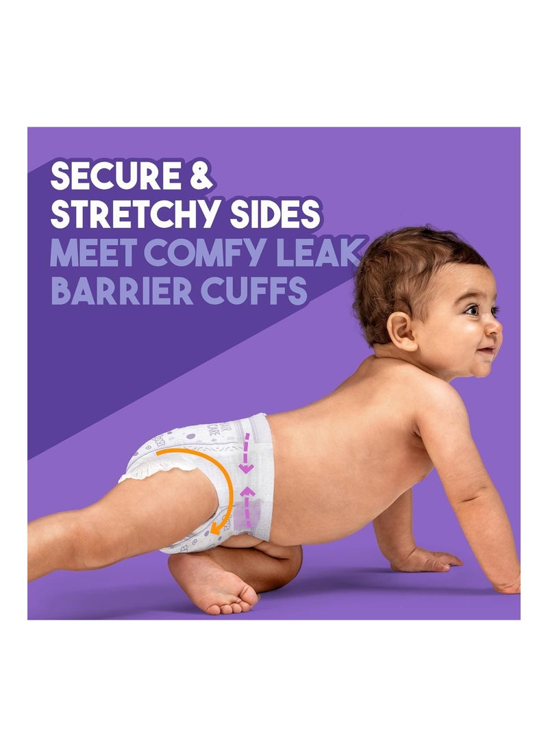 Luvs Pack Of 37 Triple Leakguards Diapers, Size 1 - Image 5