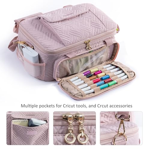 IMAGINING Carrying Case for Cricut Joy Xtra Smart Cutting Machine, Joy Extra Case, Storage Bag for Cricut Accessories and Tools. - Image 3