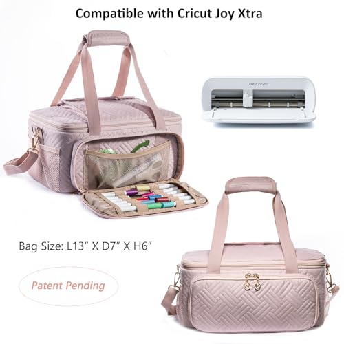 IMAGINING Carrying Case for Cricut Joy Xtra Smart Cutting Machine, Joy Extra Case, Storage Bag for Cricut Accessories and Tools. - Image 2