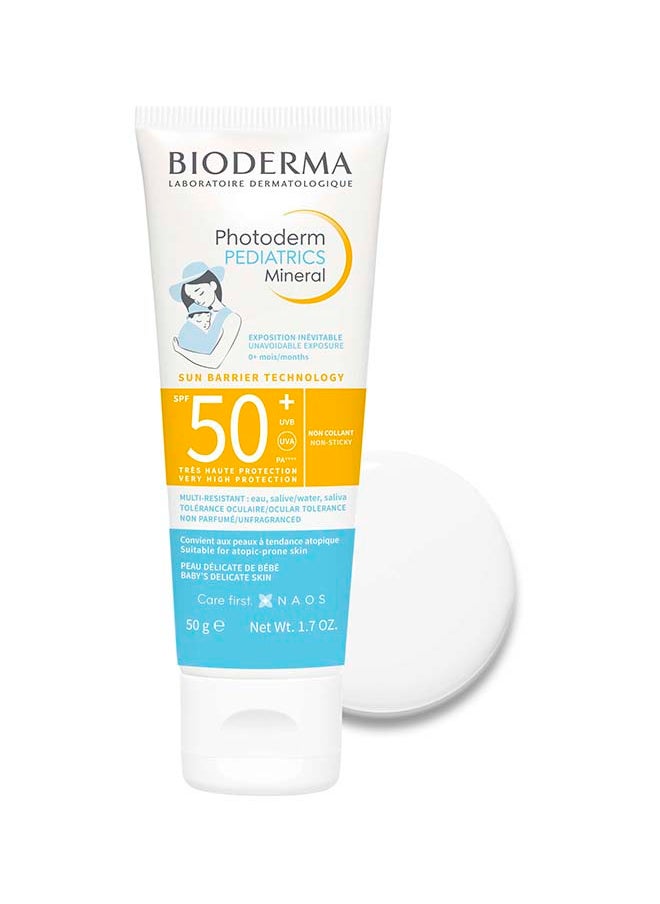 Bioderma Photoderm Pediatrics Mineral Spf50+  50Gr  - Image 2