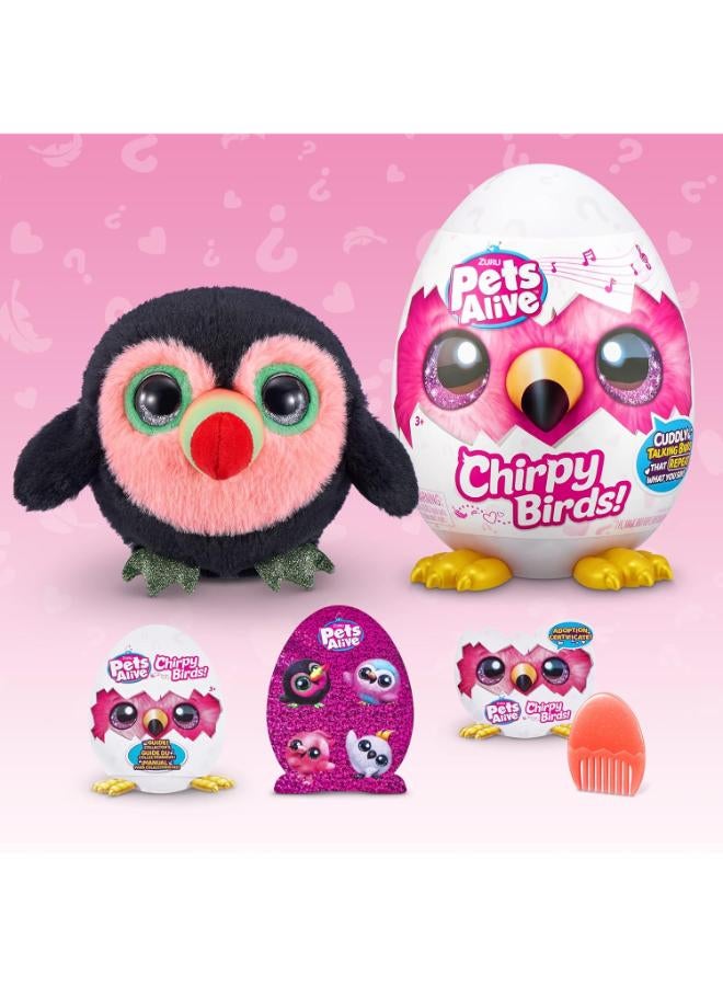 ZURU S001-Pets Alive-Chirpy Birds-Series 1,Bulk,12Pcs,No Inner,Std Color Assortment - Image 4
