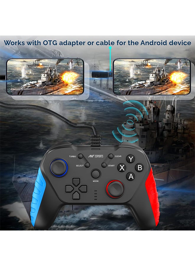 ANT Esports Renewed - Ant Esports GP110 Wired Gamepad, Compatible for PC & Laptop Computer (Windows 10/8 /7) / PS3 / Android -black - Image 3
