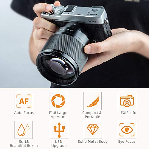VILTROX 85mm f18 Mark II for Fuji X Mount 85mm Portrait Fixed Focus Lens for Fujifilm XT3 XT2 XT30 XT20 XT10 XT100 XPRO2 - Image 3