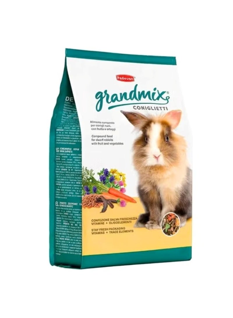 Padovan Grandmix Coniglieti(Bunnies) For Rabbit[Weight - 3kg]