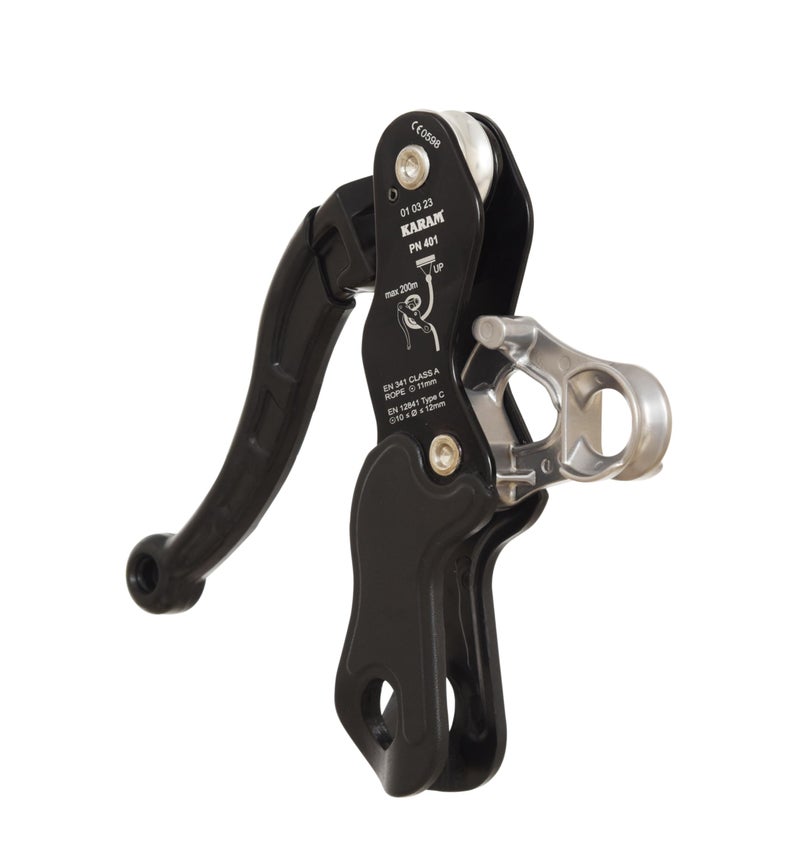 KARAM Grip Desender Advanced Climbing Gear for Safe Vertical Descents with Steel Quarter Turn Locking Karabiner | Durable, Lightweight | Ideal for Climbing, Caving & Rescue Mission | PN401(PN113) - Image 5