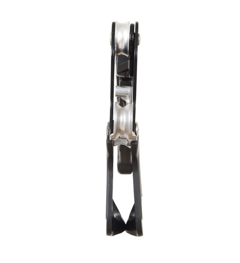 KARAM Grip Desender Advanced Climbing Gear for Safe Vertical Descents with Steel Quarter Turn Locking Karabiner | Durable, Lightweight | Ideal for Climbing, Caving & Rescue Mission | PN401(PN113) - Image 4