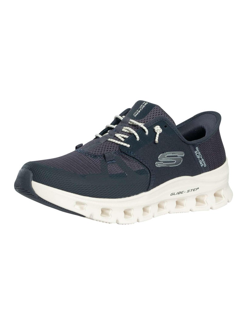 SKECHERS حذاء سكيشرز للرجال Glide-Step Pro سهل الارتداء بدون استخدام اليدين، أزرق، 8.5 - Image 1