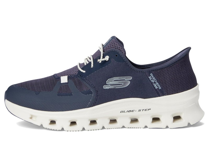 SKECHERS حذاء سكيشرز للرجال Glide-Step Pro سهل الارتداء بدون استخدام اليدين، أزرق، 8.5 - Image 5