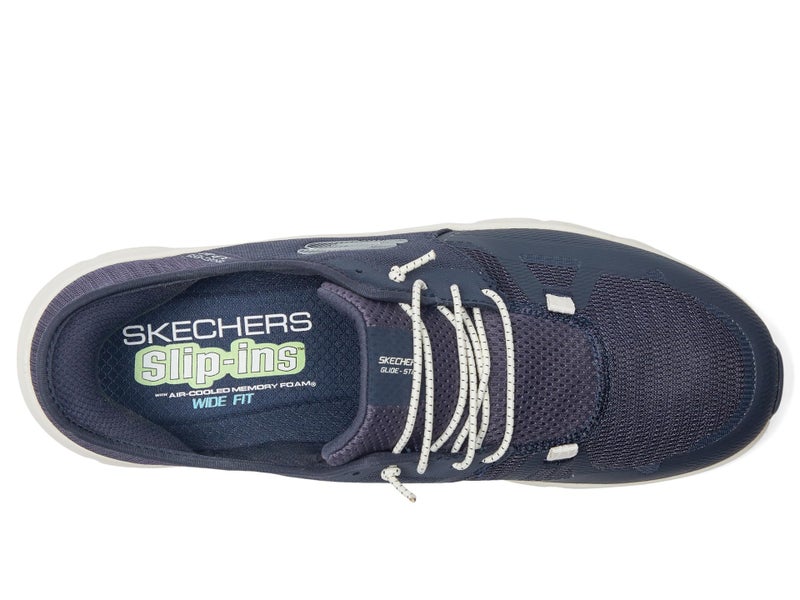 SKECHERS حذاء سكيشرز للرجال Glide-Step Pro سهل الارتداء بدون استخدام اليدين، أزرق، 8.5 - Image 3