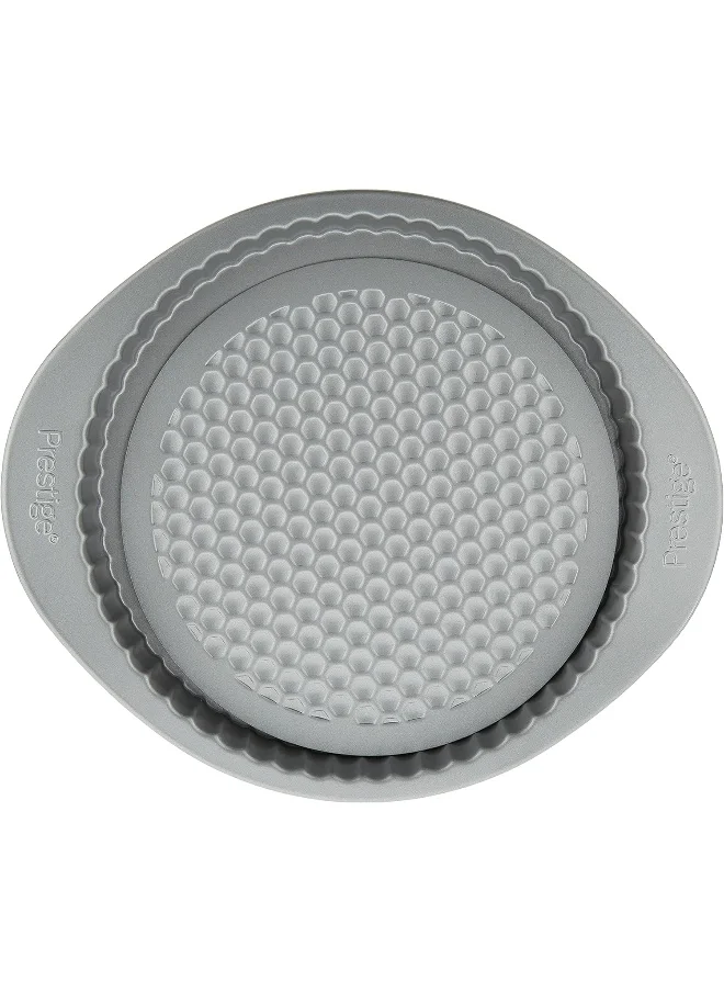 Prestige Prestige Loose Base Flan Tin 9 Inches [Pr57137], Grey