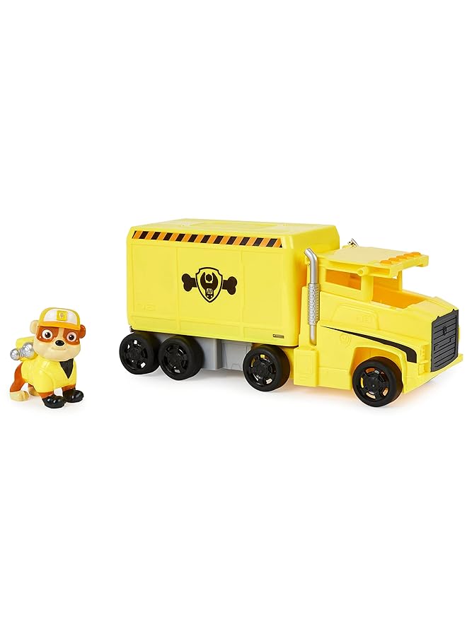 PAW PATROL Big Truck Pups Chase Transforming Toy Truck With Collectible Action Figure Kids’ Toys For Ages 3 And Up - Image 4