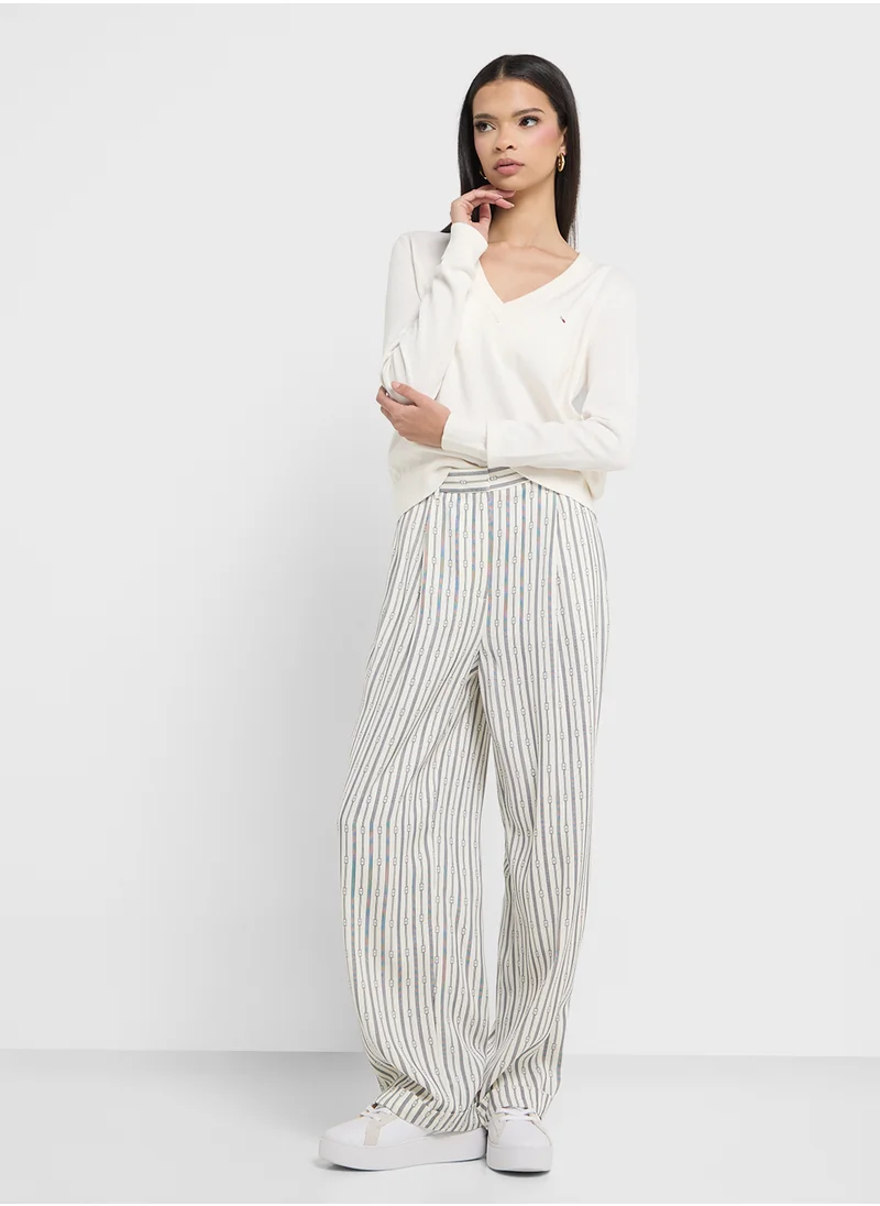 TOMMY HILFIGER High Waist Pants