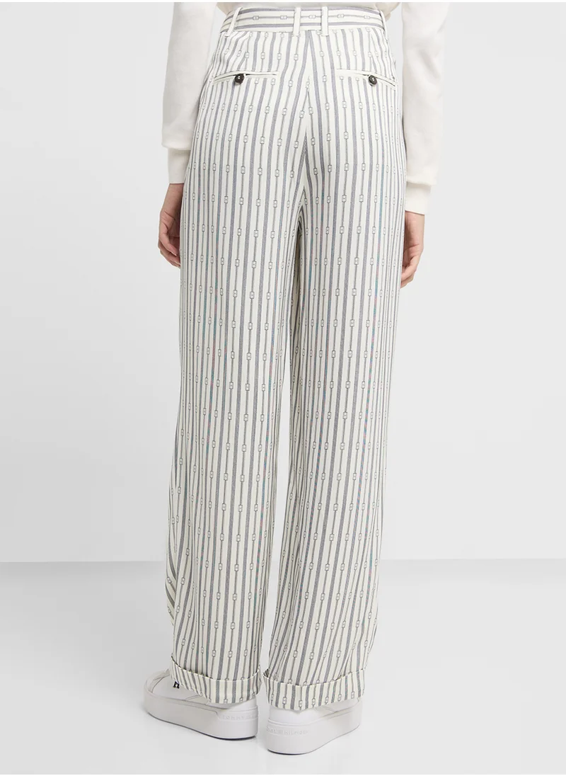 TOMMY HILFIGER High Waist Pants