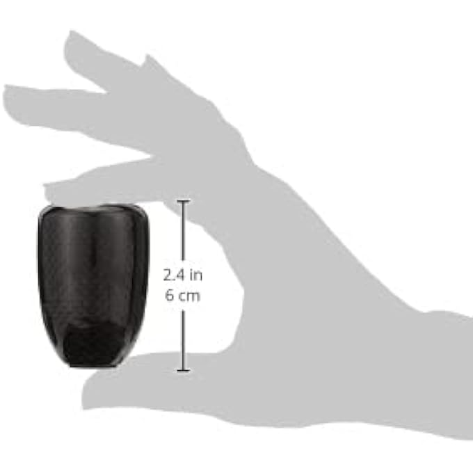 rayihni Mishimoto MMSKCF Carbon Fiber Shift Knob Black - Image 4