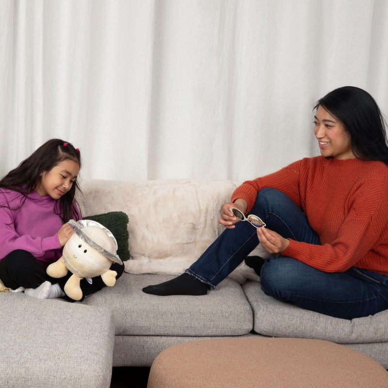 Celestial Buddies Saturn Buddy | 10" Soft Stuffed Plush, Embroidered Features, Fun Planet Facts Tag for Kids â€“ STEM Learning, Educational Gift, Classroom & Homeschool Science Space Astronomy | 0+ - Image 5