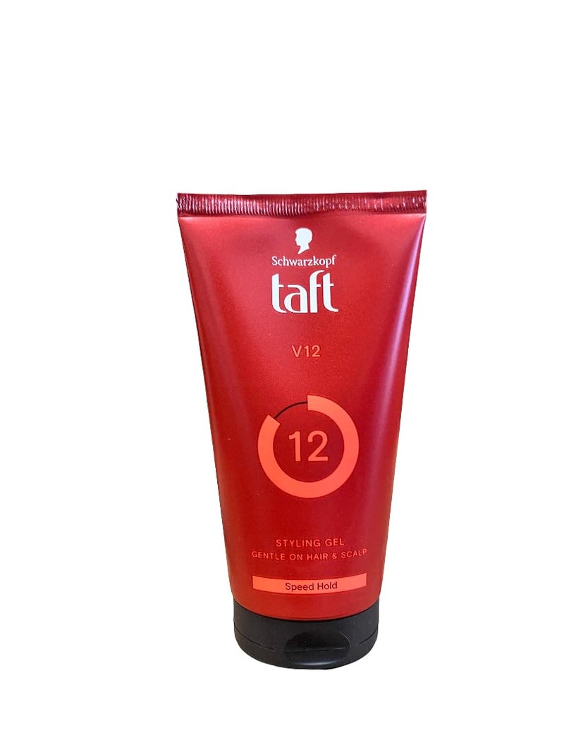 Taft V12 Power Gel – Extreme Hold Styling Gel, 150 ml - Image 4