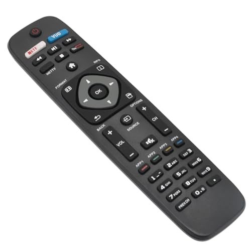 ZdalaMit NH500UP Replace Remote fit for Philips TV 50PFL5601/F7 65PFL5602/F7 55PFL5602/F7 50PFL5602/F7 43PFL5602/F7 32PFL4902/F7 40PFL4901/F7 43PFL4901/F7 50PFL4901/F7 55PFL6902/F7 43PFL4902/F7 65PFL6902/F7 - Image 3