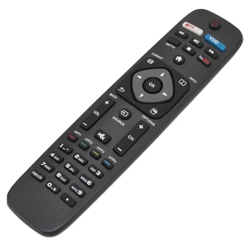 ZdalaMit NH500UP Replace Remote fit for Philips TV 50PFL5601/F7 65PFL5602/F7 55PFL5602/F7 50PFL5602/F7 43PFL5602/F7 32PFL4902/F7 40PFL4901/F7 43PFL4901/F7 50PFL4901/F7 55PFL6902/F7 43PFL4902/F7 65PFL6902/F7 - Image 2
