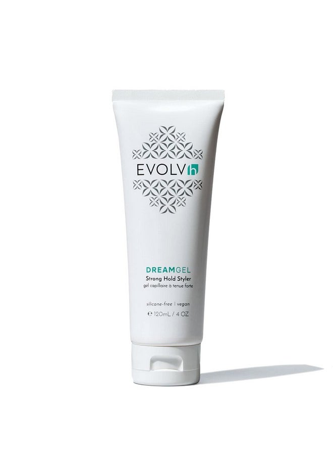 EVOLVh Natural Dreamgel Strong Hold Styler Vegan Nontoxic Clean Hair Care (4 Fl Oz 120 Ml)  - Image 1
