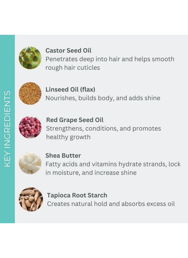 EVOLVh Natural Dreamgel Strong Hold Styler Vegan Nontoxic Clean Hair Care (4 Fl Oz 120 Ml)  - Image 4