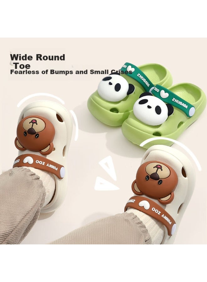 Daddy Pig Piggy Dad Children's Slippers Girls Boys Summer Indoor Anti-slip Bathing Beach Bunny Hole Shoes 190 - Image 4