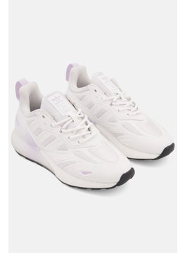Women ZX 2k Boost 2,0 Lace Up Training Shoes, White