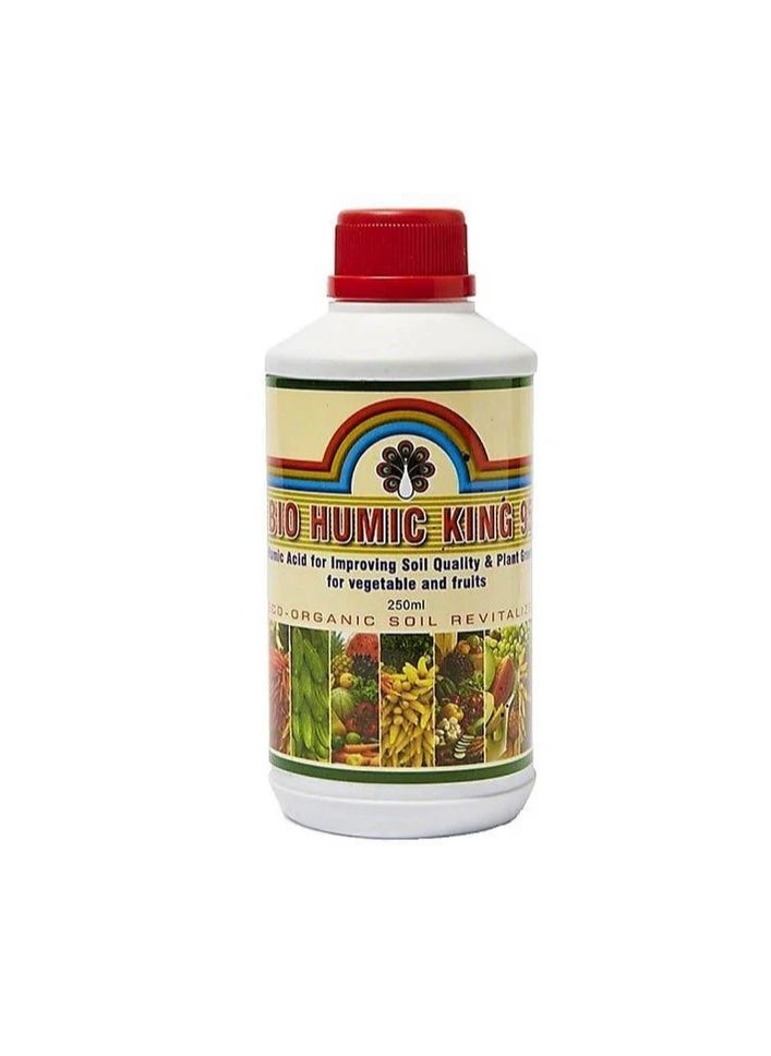 shalimar - Bio Humic King 95 For Improving Soil Quality And Plant Growth For Vegetable and Fruits 250ml - Image 1