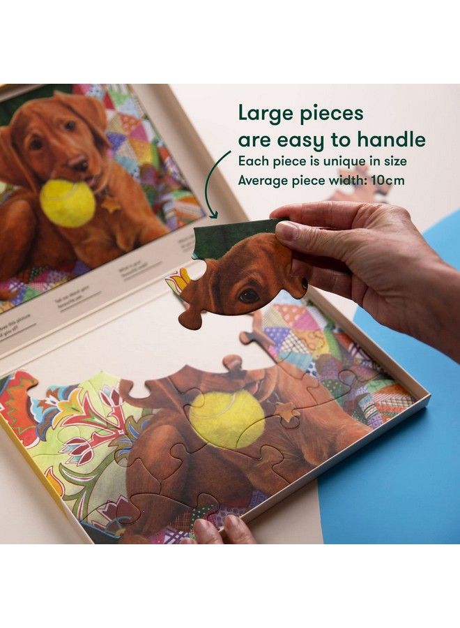 Relish Large Piece Puzzles For Seniors 13 Piece Summer Birds Jigsaw Puzzle Dementia Products For Elderly - Image 4