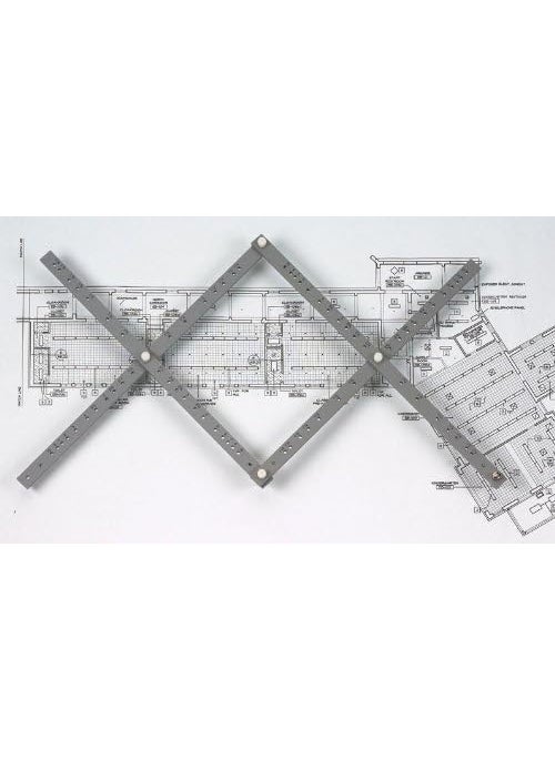 Alvin Alvin PA305 Wood Pantograph Drawing Tool with Table Clamp and Four Spare Leads  18 Inches 20 Ratios 