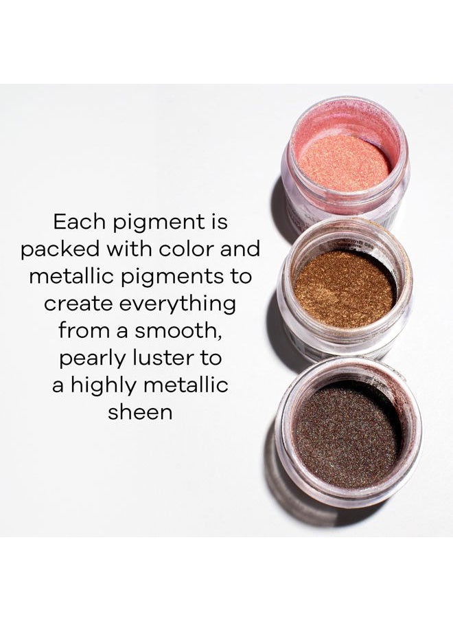 Jacquard Pearl Ex Pigment Powder 3 Grams Antique Copper - Loose Mica Powder for Epoxy Resin, Watercolors, Calligraphy Ink & Clay - Epoxy Pigment Powder - Epoxy Resin Color  - Image 4