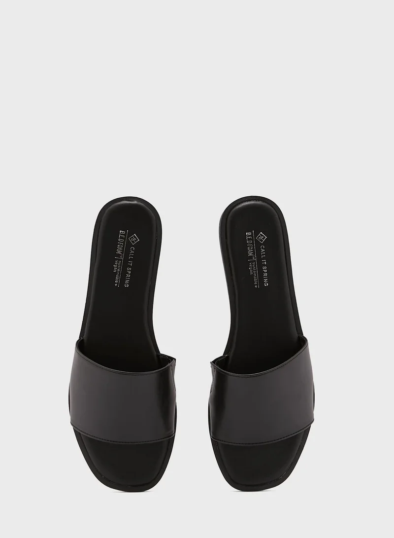 CALL IT SPRING Shimmerr Flat Sandals