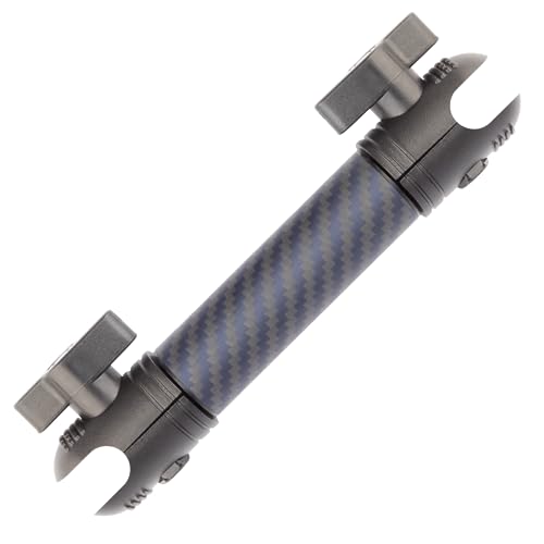 Bulletpoint Mounting Solutions Dash Mount 5.9" Arm Compatible with iPhone and Android Smartphones - Fits 20mm Attachment Ball (Carbon Fiber + Kevlar) - Image 1