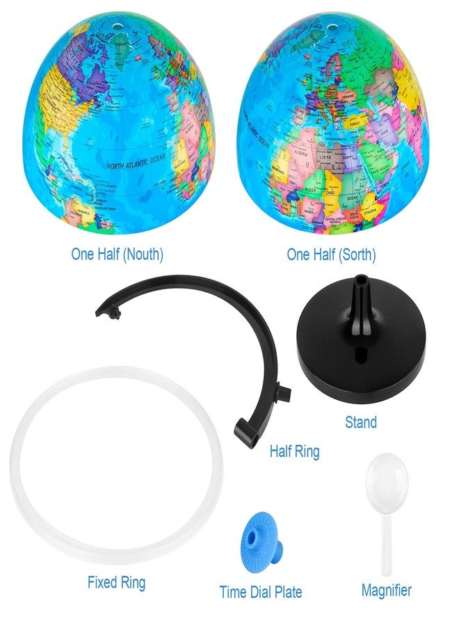 Wizdar 10'' World Globe for Kids Learning - Image 3