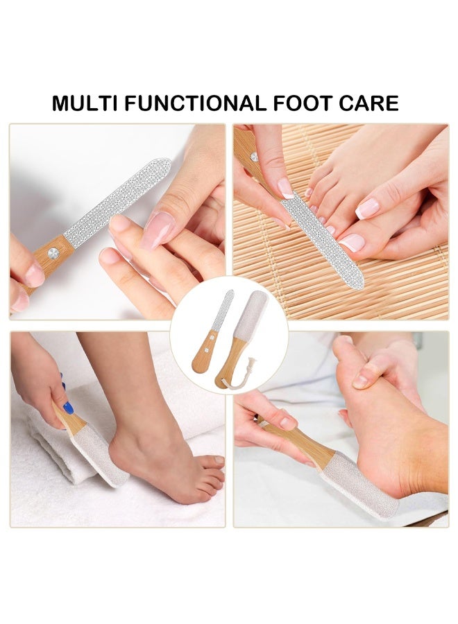 2PCS Pumice Stone for Feet White Pumice Stone Double Sided Foot Pumice Feet Hard Skin Remover Foot Files Scrubber Foot Grater Applicable to Foot Cracked Heels Dead Skin or Hard Skin - Image 5