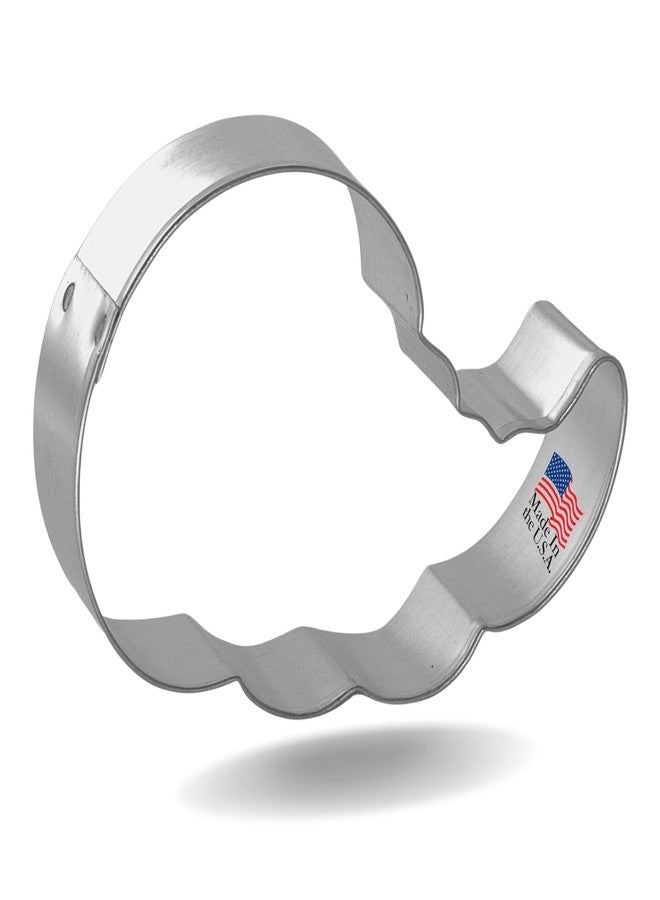 Foose Cornucopia Cookie Cutter 3.25 Inch - Made in the USA - Foose Cookie Cutters Tin Plated Steel Cornucopia Cookie Mold - Image 4