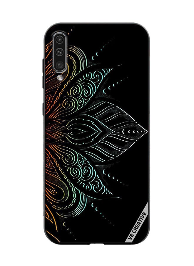 Protective Case Cover For Samsung Galaxy A50/A50s Heena Elements Design Multicolour